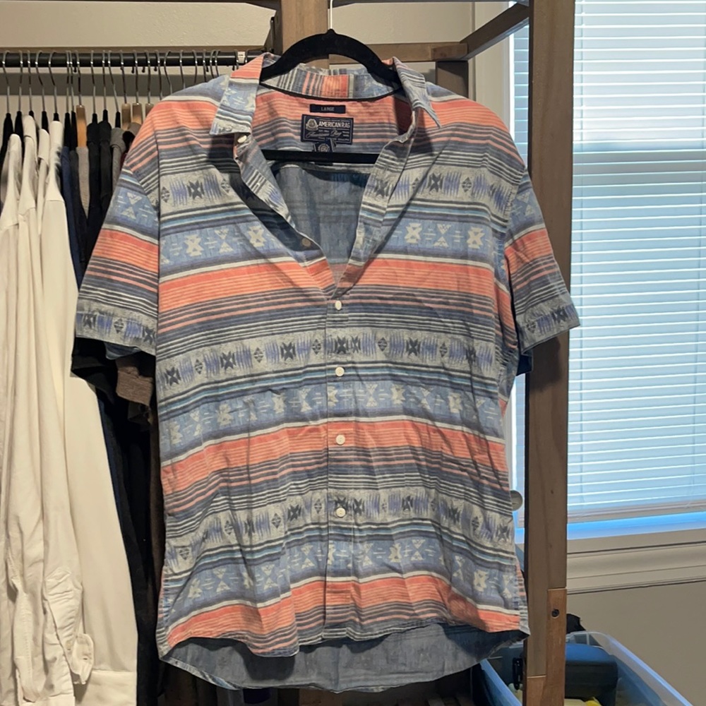 American Rag Short Sleeve Button Down